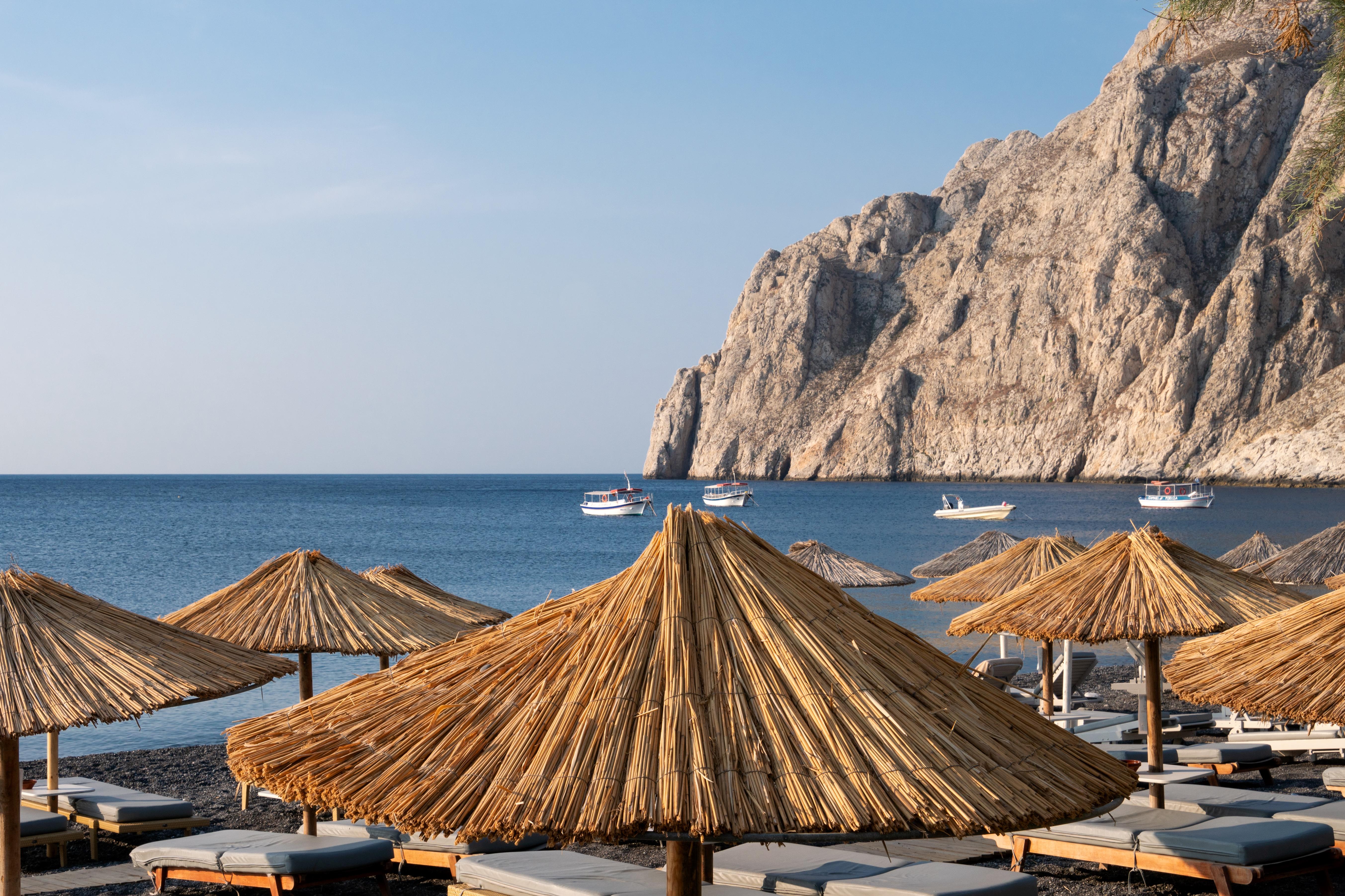 Kamari Beach Hotel Ngoại thất bức ảnh